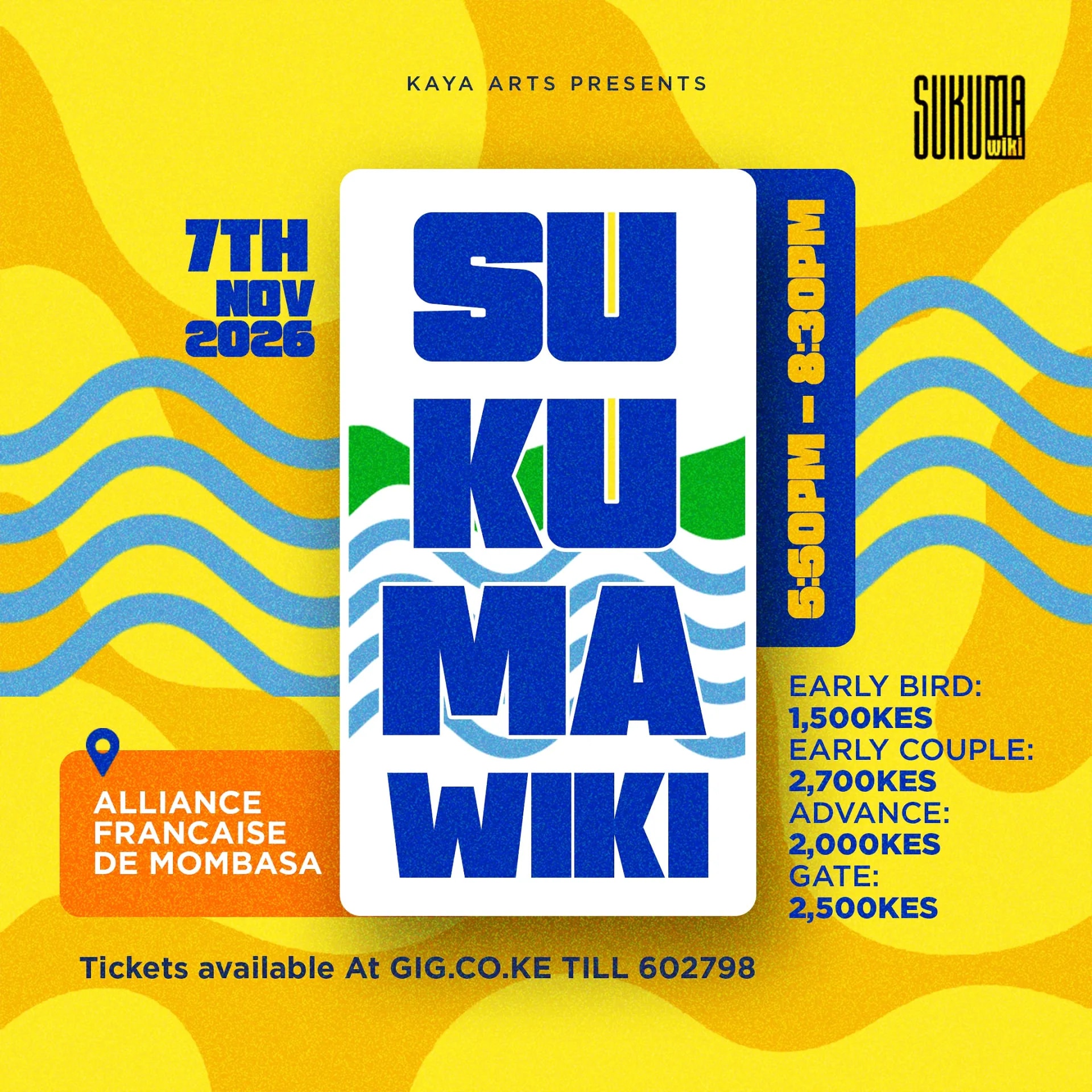 SUKUMA WIKI poster