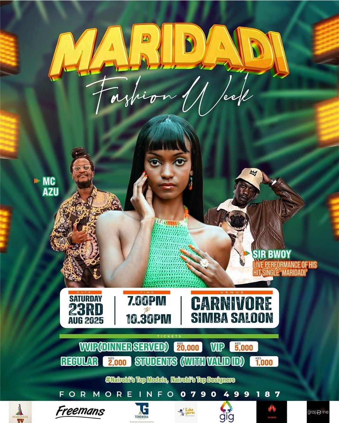 MARIDADI FASHION WEEK poster