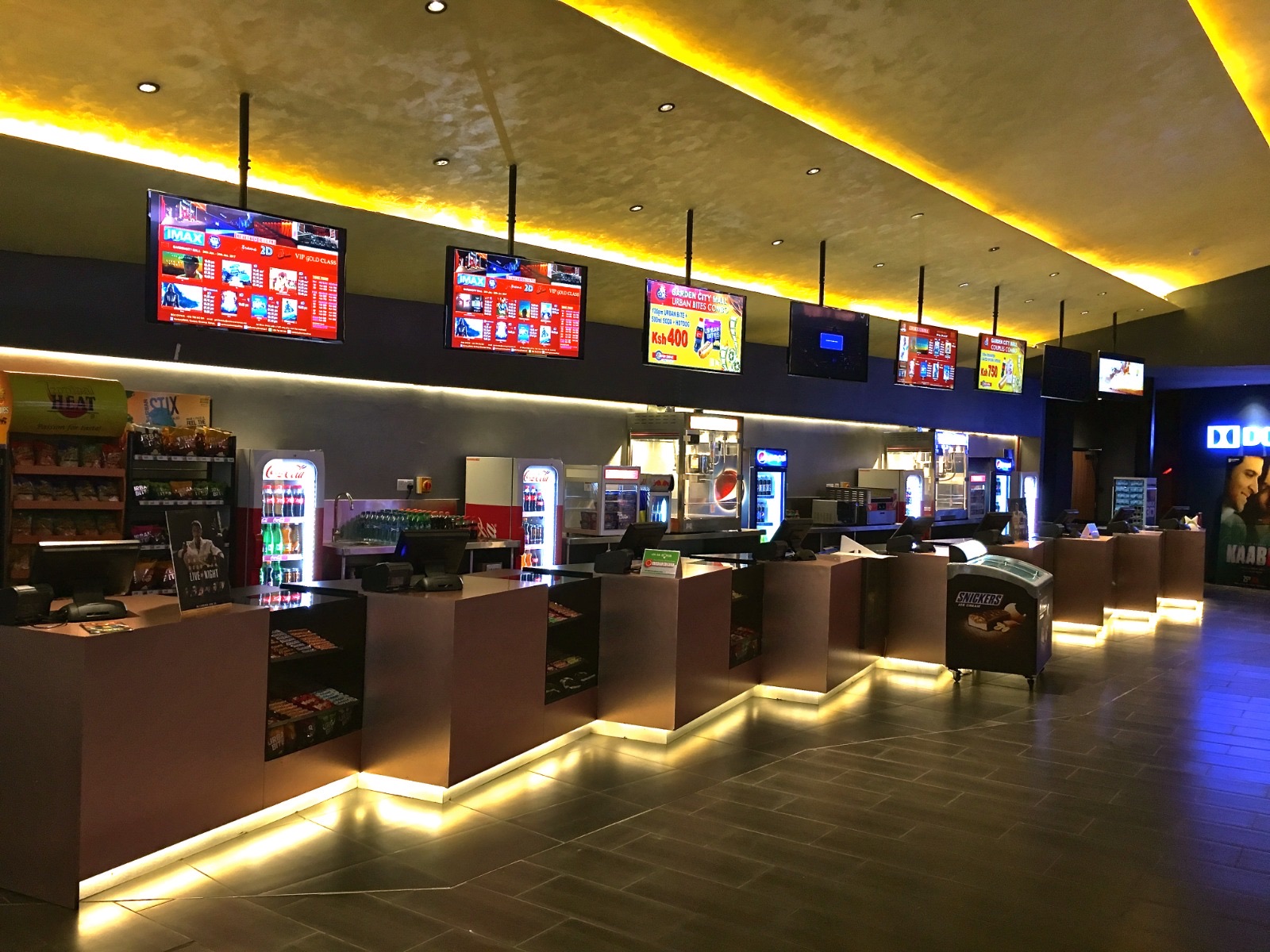 Century Cinemax Garden City cinema interior