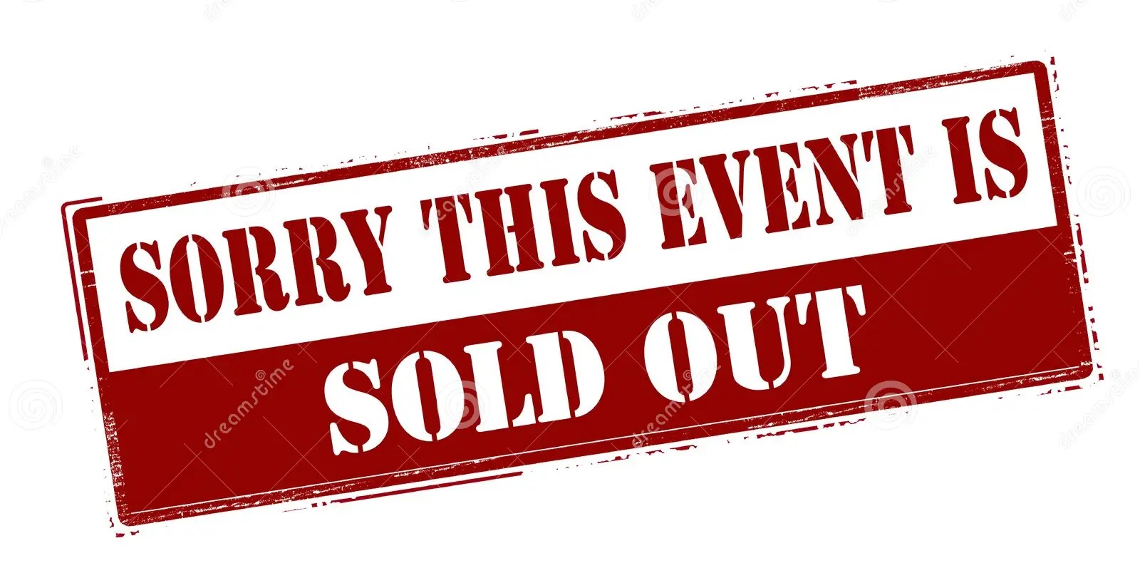 Event Sold Out